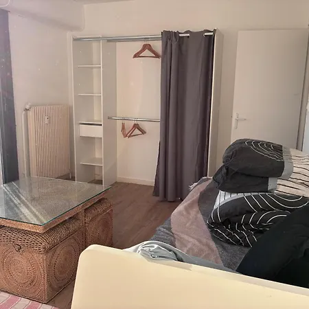 בית אירוח Avec Salle De Bain, Cuisine, Balcon, Clim Et Parking Prive ,bordeaux Centre Nansouty *